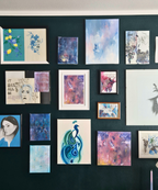 Auf 25 Stück limitierter Fine Art Print. Handsiginiert und nummeriert. Original: Acryl auf Leinwand. Gedruckt in München auf 310 q/qm Canson Aquarelle.