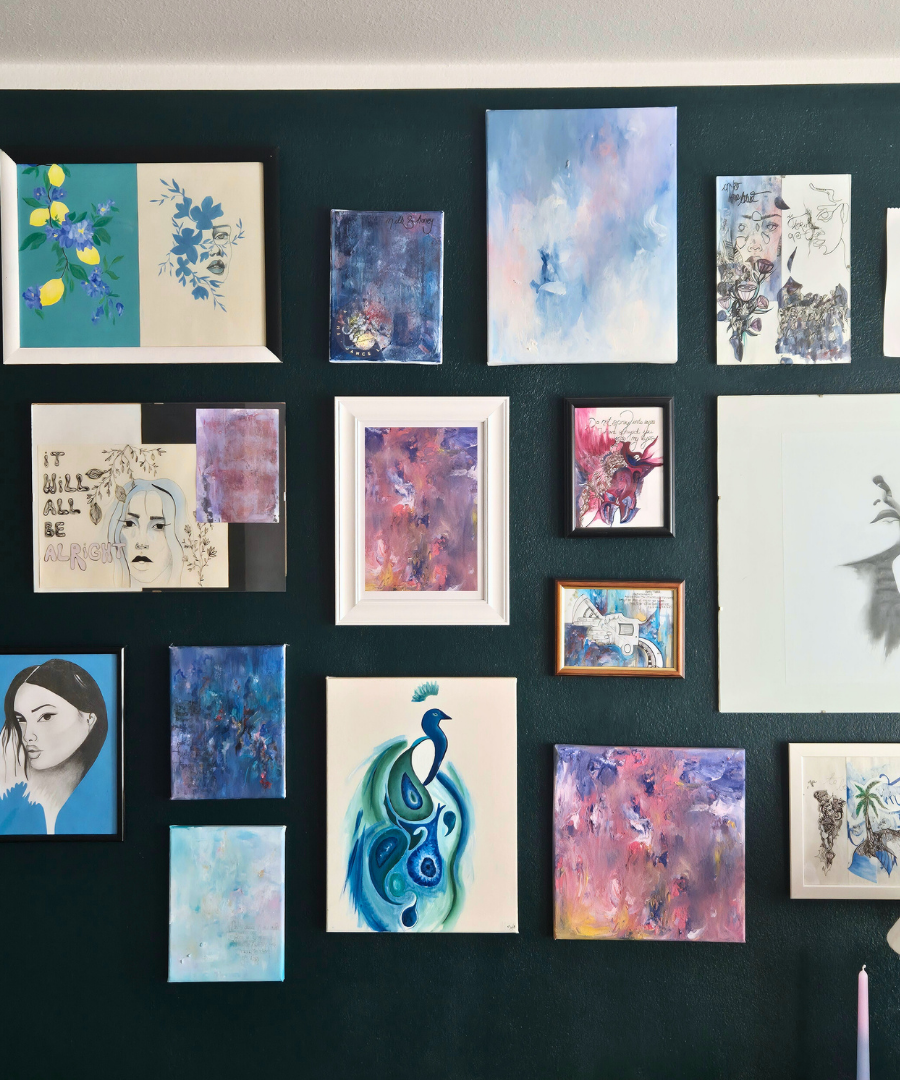 Auf 25 Stück limitierter Fine Art Print. Handsiginiert und nummeriert. Original: Acryl auf Leinwand. Gedruckt in München auf 310 q/qm Canson Aquarelle.