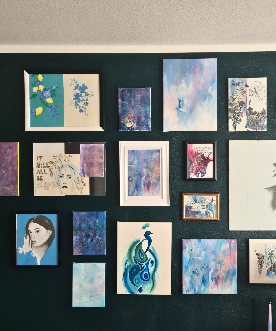 Auf 25 Stück limitierter Fine Art Print. Handsiginiert und nummeriert. Original: Acryl auf Leinwand. Gedruckt in München auf 310 q/qm Canson Aquarelle.